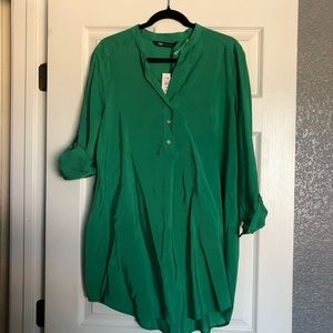 Zara Oversized shirt dress